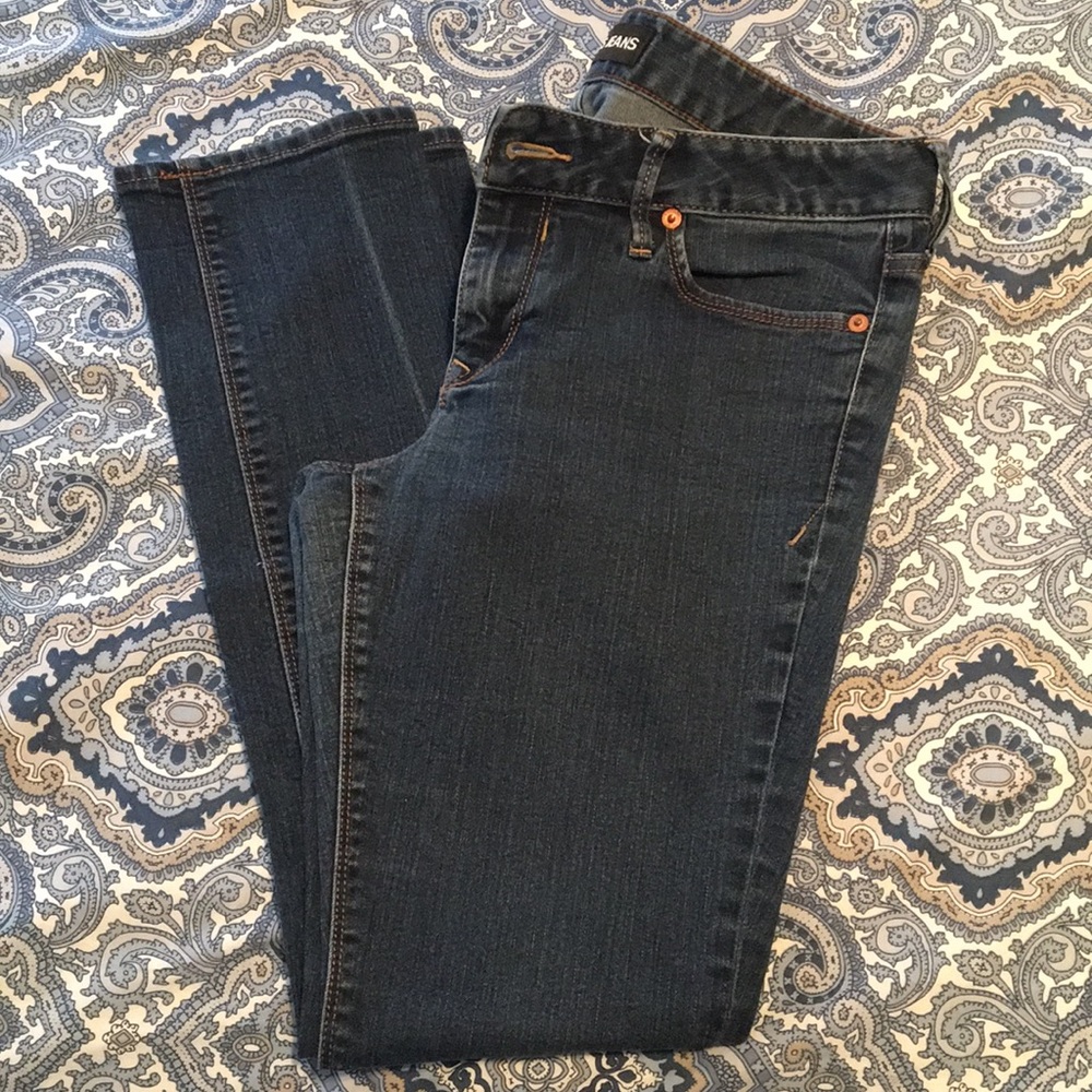 Express Ankle Skinny Stella Low Rise Jeans